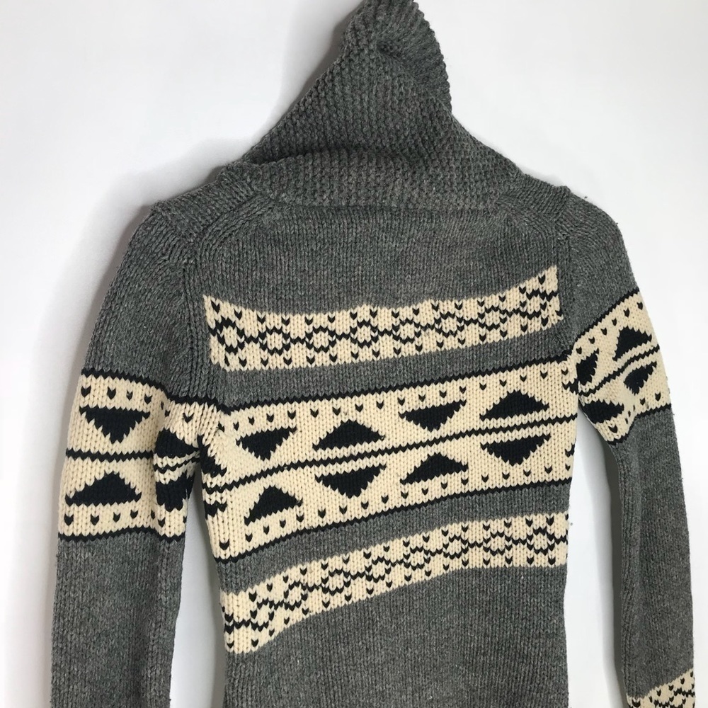 TNA Sea to Sky Pullover shawl collar Lambswool - Picture 5 of 8